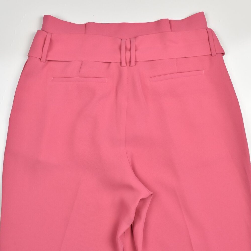 Boden Melina Paperbag Tie Waist Poppy Pants - 8 - Picture 6 of 6